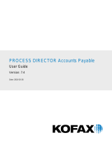 Kofax Process Director AP 7.9 User guide