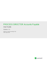 Kofax Process Director AP 7.9 User guide