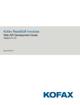 Kofax ReadSoft Invoices 6.0.3 Developer's Guide