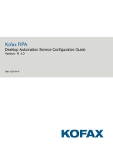 Kofax RPA 11.1.0 Configuration Guide