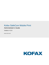 Kofax SafeCom 10.530.0 Operating instructions