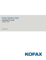 Kofax SignDoc 3.0.0 Developer's Guide