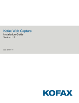 Kofax Web Capture 11.2.0 Installation guide