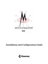 Comtrol DeviceMaster 500 Installation and Configuration Guide