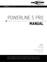 ANSMANN POWERLINE 5 PRO User manual