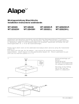 Alape WT.QS325 Installation guide