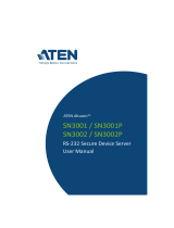ATEN SN3001 User manual