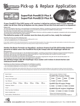 SuperFish Exchangeform PondECO Plus E+RC Owner's manual