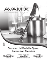 Avamix 928ISB10 User manual
