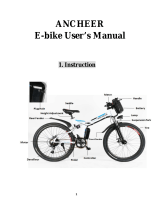 Ancheer E-Bike User manual