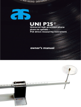 Acoustical Systems UNI P2S Owner's manual