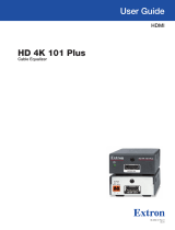 Extron HD 4K 101 Plus User manual