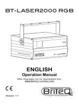 Briteq BT-LASER2000 RGB Owner's manual