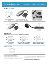 Alpha Micro NetPort II Quick start guide