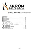 Akron Brass 9333 Installation guide
