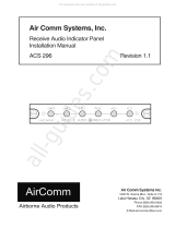 Air Comm Systems ACS 296 Installation guide