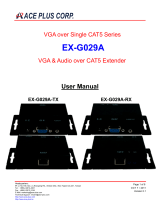 Ace Plus EX-G029A-RX User manual