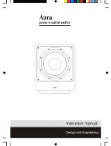 Aura Polo-s Subwoofer User manual