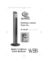 ALPATEC TF 116 ST User manual