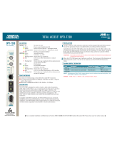 ADTRAN OPTI-T200 User manual