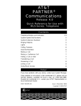 AT&T Partner MLS 12D User manual