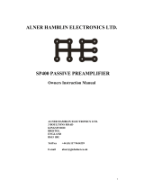 Alner Hamblin Electronics SA400 Owner's Instruction Manual