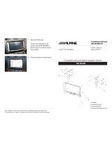 Alpine INE-W928R Installation guide