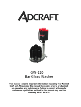 Adcraft GW-120 User manual
