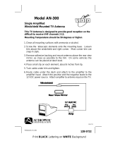 Audiovox AN300 User manual