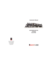 Accucraft SOUTHERN PACIFIC 2-6-0 M-6 ELECTRIC User manual