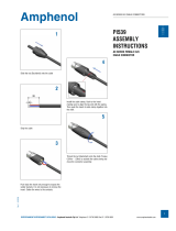 Amphenol PI539 Assembly Instructions