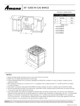 Amana AGS1740BDQ Product Dimensions