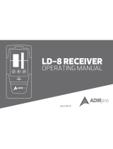 AdirPro LD-8 Operating instructions