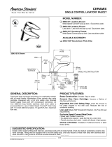 American Standard 2000.101 User manual