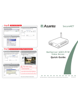 Asante SecureNET NetServer 6001 Quick Manual