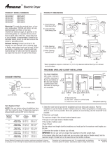 Amana NED4800V User manual