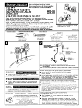 American Standard Two- Handle Centerset Lavatory Faucet 2275.209 User manual