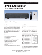 Altronics Proart A 5036 Operating instructions