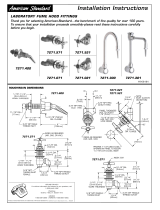 American Standard 7271 User manual