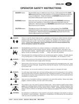 American Sanders OBS-18 Operator Safety Instructions