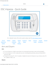 ADT DSC Impassa Quick Manual