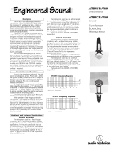 Audio-Technica condenser boundary microphones User manual