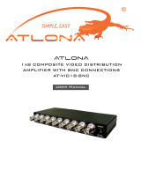 Atlona AT-VID18-BNC User manual