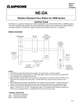 Aiphone NE-DA User manual