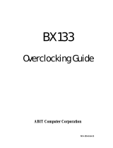 Abit BX 133 User manual