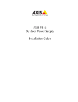 Axis PS12 Installation guide