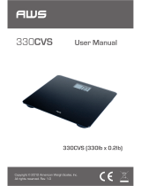 AWS 330CVS User manual
