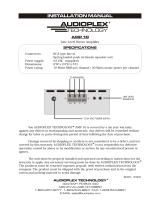 Audioplex AMP 10 Installation guide