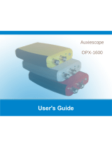Auxiescope OPX-1600 User manual