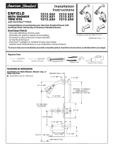 American Standard Bath/Shower Trim Kits T373.522 User manual